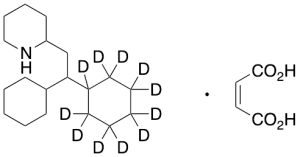 Perhexiline-d11 Maleate (Mixture of Diastereomers)