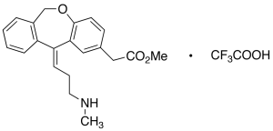 N-Desmethyl Olopatadine Methyl Ester Trifluoroacetic Acid Salt