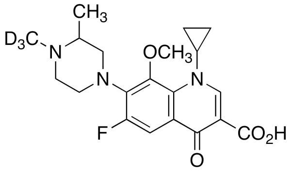 N-Methyl Gatifloxacin-d3