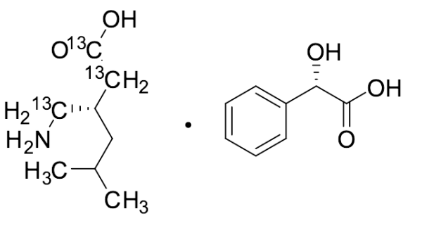 (S)-Pregabalin-13C3 (S)-Mandelic Acid Salt