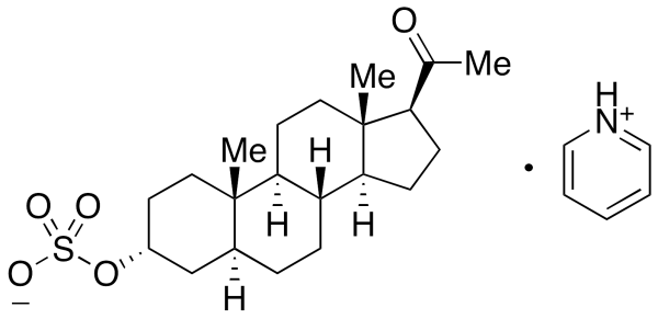 (3(alpha))-Allopregnanolone Sulfate Pyridinium Salt