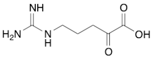 delta-Guanido-a-ketovaleric Acid