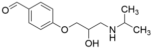 4-[2-Hydroxy-3-[(1-methylethyl)amino]propoxy]benzaldehyde Hemifumarate