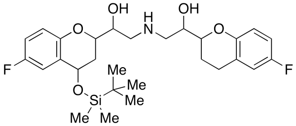 4-tert-Butyldimethylsilyloxy Nebivolol (Mixture of Diastereomers)