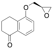 (R)-5-(Oxiran-2-ylmethoxy)-3,4-dihydronaphthalen-1(2H)-one
