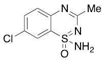 1-Amino-7-chloro-3-methylbenzo[e][1,2,4]thiadiazine 1-oxide