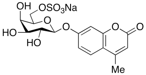 4-Methylumbelliferyl Beta-D-Galactopyranoside-6-sulfate Sodium Salt