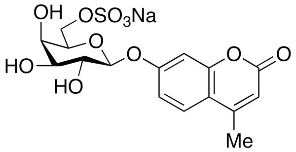 4-Methylumbelliferyl Beta-D-Galactopyranoside-6-sulfate Sodium Salt