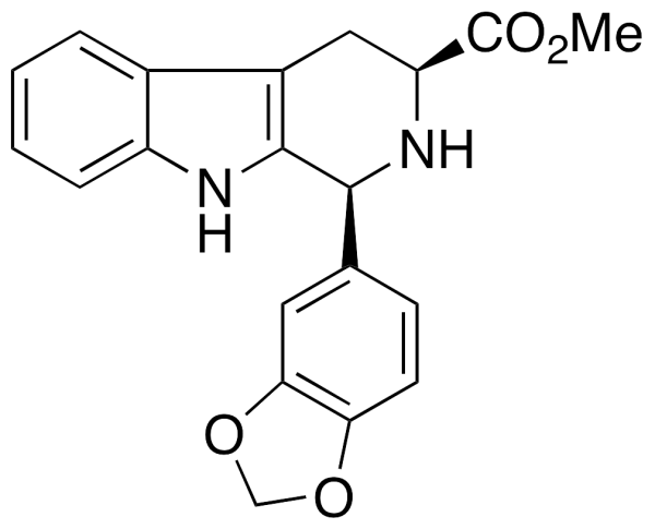 (1S,3S)-1-(1,3-Benzodioxol-5-yl)-2,3,4,9-tetrahydro-1H-pyrido[3,4-b]indole-3-carboxylic Acid Methyl Ester