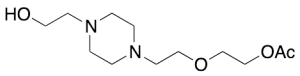 2-(2-(4-(2-Hydroxyethyl)piperazin-1-yl)ethoxy)ethyl Acetate
