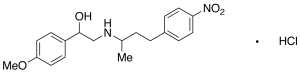 2-(4-(4-Nitrophenyl)butan-2-ylamino)-1-(4-methoxyphenyl)ethanol Hydrochloride
