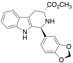 (1S,3R)-Methyl-1,2,3,4-tetrahydro-1-(3,4-methylenedioxyphenyl)-9H-pyrido[3,4-b]indole-3-carboxylate