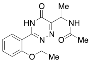 N-[1-[3-(2-Ethoxyphenyl)-2,5-dihydro-5-oxo-1,2,4-triazin-6-yl]ethyl]acetamide