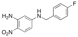 2-Amino-4-[(4-fluorobenzyl)amino]-1-nitrobenzene