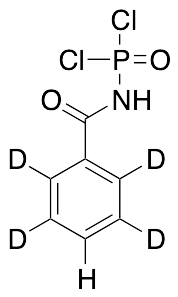 (3-Fluorobenzoyl)phosphoramidic Dichloride-D4