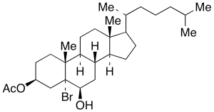 5-Bromo-5Alpha-cholestane-3,6-diol 3-Acetate