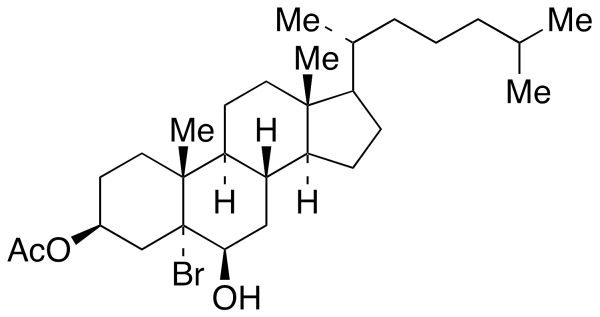 5-Bromo-5a-cholestane-3,6-diol 3-Acetate