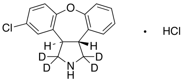 N-Desmethyl Asenapine-d4 Hydrochloride