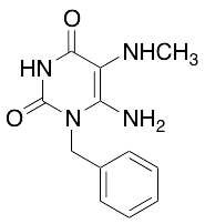 6-Amino-1-benzyl-5-methylaminouracil