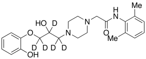Desmethyl Ranolazine-d5