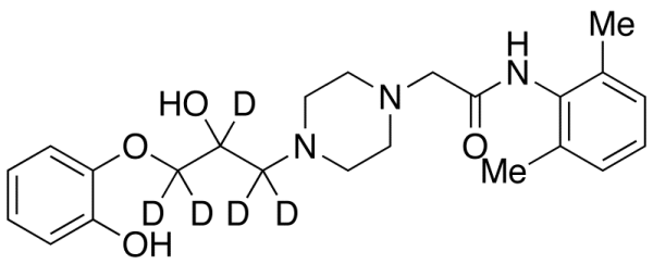 Desmethyl Ranolazine-d5