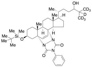 5Alpha,8Alpha-[N,N-(4-Phenylurazole)]-3-O-tert-butyldimethylsilyl-cholest-7-ene-3Beta,24-diol-d7