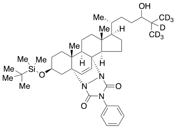 5Alpha,8Alpha-[N,N-(4-Phenylurazole)]-3-O-tert-butyldimethylsilyl-cholest-7-ene-3Beta,24-diol-d7