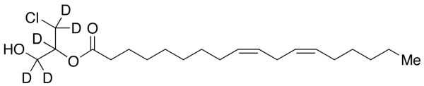 rac-2-Linoleoyl-3-chloropropanediol-d5, 95%