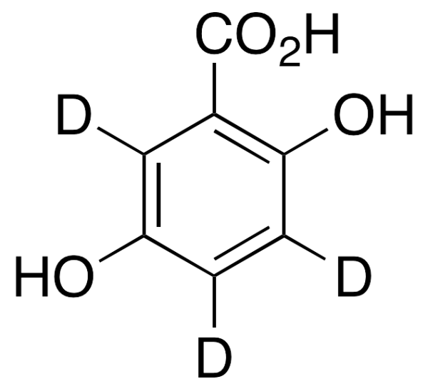 2,5-Dihydroxybenzoic Acid-d3 (d2 Major)