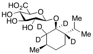(1R,2S,5R)-(-)-Menthol Beta-D-Glucuronide-d4