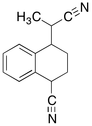 4-(1-Cyanoethyl)-1,2,3,4-tetrahydronaphthalene-1-carbonitrile