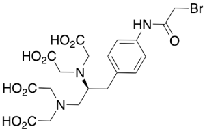 (S)-1-(p-Bromoacetamidobenzyl)ethylenediaminetetraacetic Acid (~80%)