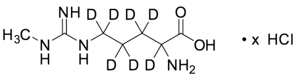NG-Monomethyl-L-arginine-d7 Hydrochloride (>90%)