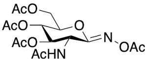 2-Acetamido-2-deoxy-D-gluconhydroximo-1,5-lactone 1,3,4,6-tetraacetate