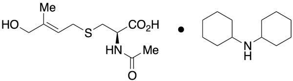 N-Acetyl-S-(4-hydroxy-3-methyl-2-trans-buten-1-yl)-L-cysteine Dicyclohexylammonium Salt