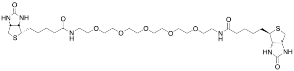 1,17-Bisbiotinylamino-3,6,9,12,15-pentaoxaheptadecane (>90%)