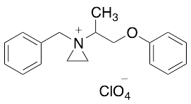 N-Phenoxyisopropyl-N-benzylaziridinium Perchlorate