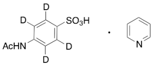 4-Acetamidobenzenesulfonic Acid-d4 Pyridine (Major)