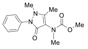 Methyl N-(2,3-Dihydro-1,5-dimethyl-3-oxo-2-phenyl-1H-pyrazol-4-yl)-N-methylcarbamate