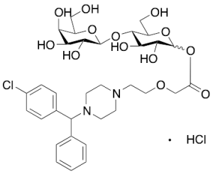 Cetirizine Lactose Ester Hydrochloride Salt (Technical Grade)(alpha/beta-mixture, mixture of diaster