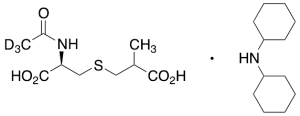 N-Acetyl-S-(2-carboxypropyl)-L-cysteine-d3 Dicyclohexylammonium Salt (Mixture of Diastereomers)