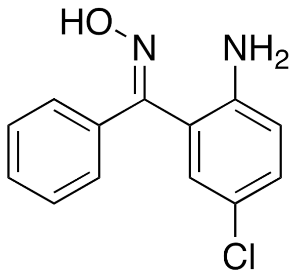 2-Amino-5-chlorobenzophenone Oxime (E/Z mixture)