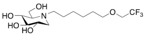 N-(7-Oxa-9,9,9-trifluorononyl)deoxynojirimycin
