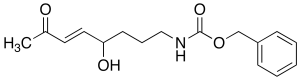 N-[(5E)-4-Hydroxy-7-oxo-5-octen-1-yl]carbamic Acid Benzyl Ester