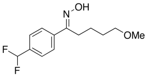5-Methoxy-1-[4-(difluoromethyl)phenyl]-1-pentanone Oxime