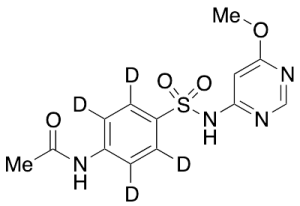 Acetylsulfamonomethoxine (d4 Major)