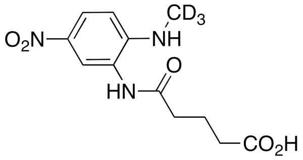 Glutaric Acid-2-methylamino-5-nitromonoanilide-d3