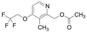 (3-Methyl-4-(2,2,2-trifluoroethoxy)pyridin-2-yl)methyl Acetate