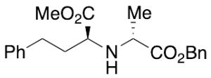 2-(((R)-1-(Benzyloxy)-1-oxopropan-2-yl)amino)-4-phenylbutanoic Acid (R)-Methyl Ester