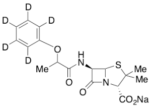 Phenethicillin-d5 Sodium Salt